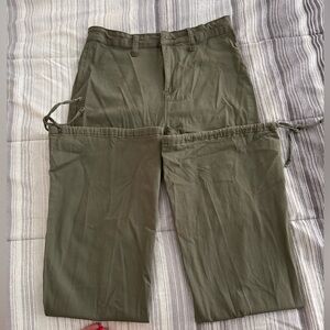 Olive pants